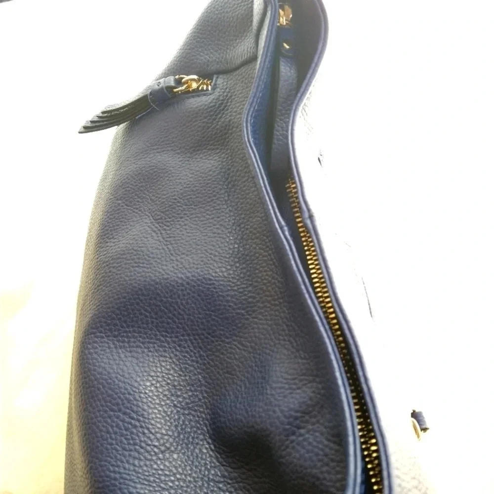 𝅺ORA Delphine True Blue Hobo Satchel NWOT 😍 - Picture 13 of 16